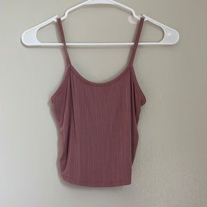 Tilly’s Light Pink Cropped Top